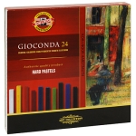 Твердая художественная пастель "Gioconda", 24 цвета см Состав 24 брусочка пастели инфо 6286o.