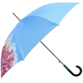 Зонт-трость "Цветок", цвет: голубой 921733 см Артикул: 921733 Производитель: Австрия инфо 129a.