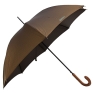 Зонт-трость "Jean-Paul Gaultier", автоматический, цвет: коричневый Артикул: 672 JPG Производитель: Франция инфо 132a.