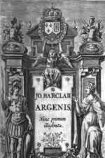 Титульный лист «Аргениды» в латинском издании 1664 года